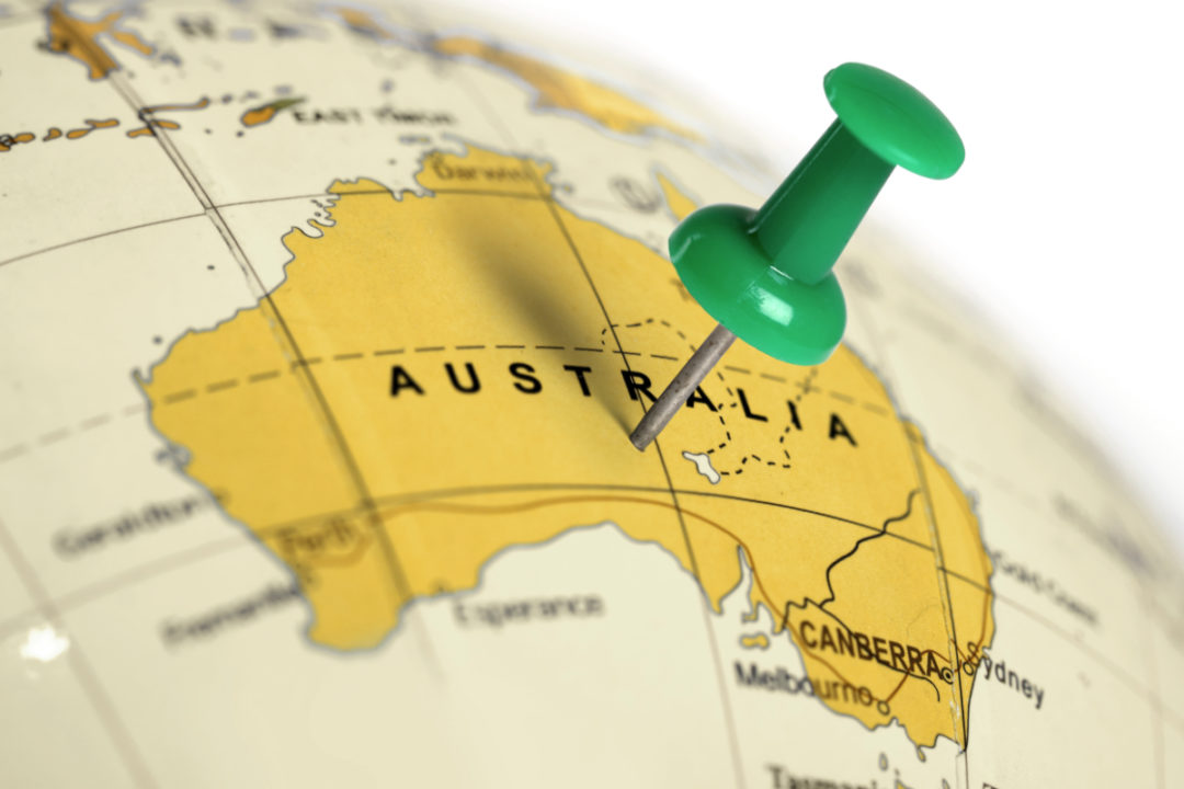 Centrarse en Australia