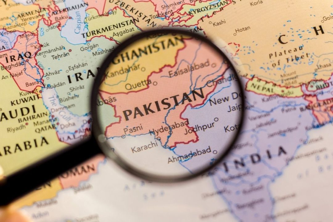 Inundaciones que afectan la producción de arroz en Pakistán