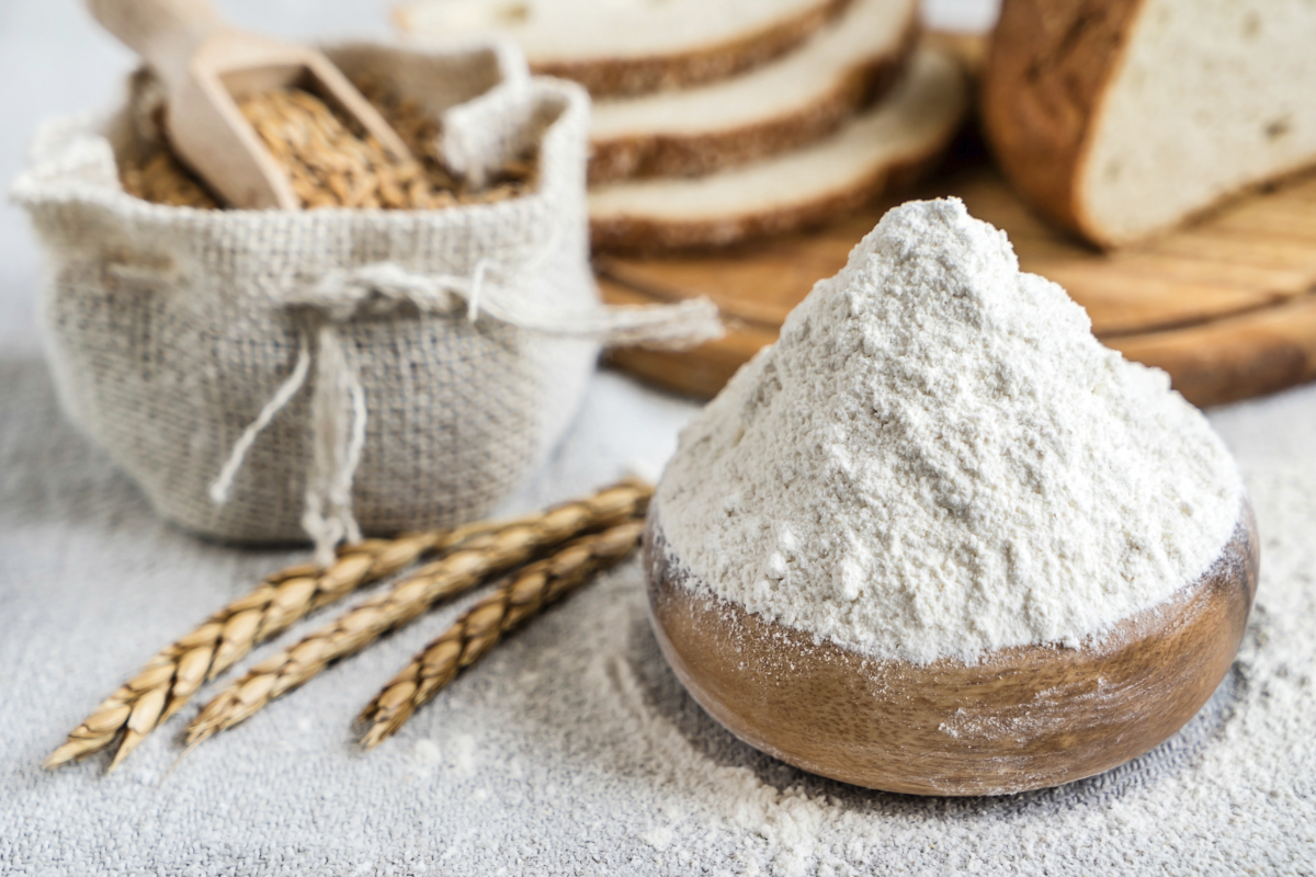  El consumo de harina per cápita de EE. UU. Cae a un mí­nimo de 30 aí±os